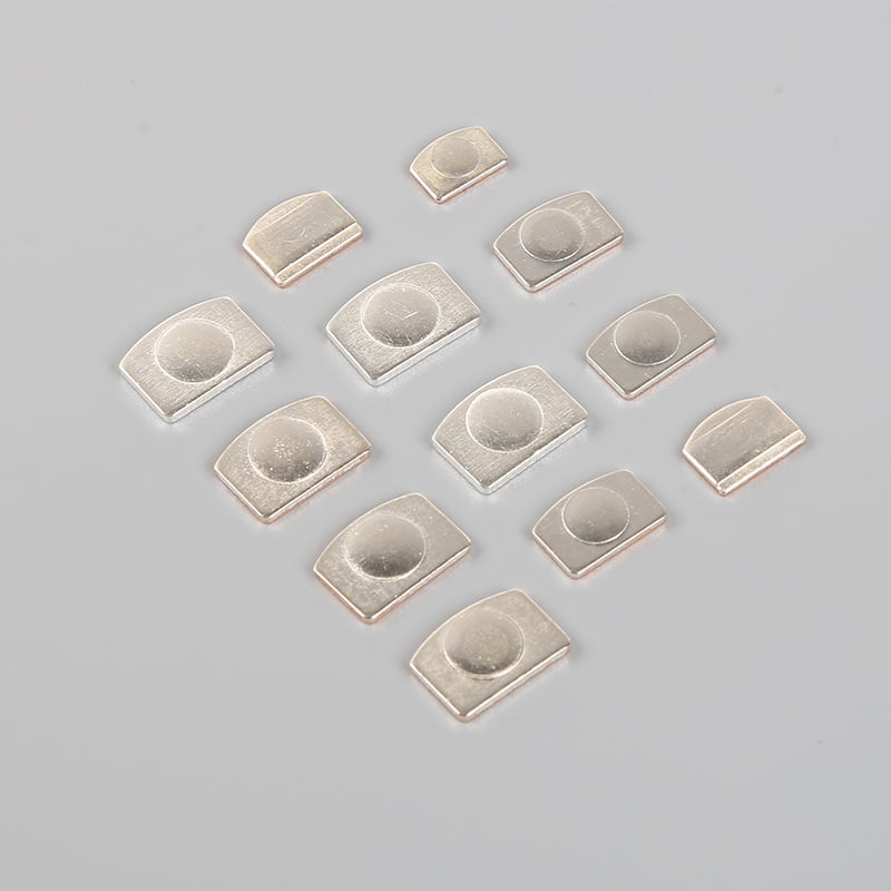 片状银触点